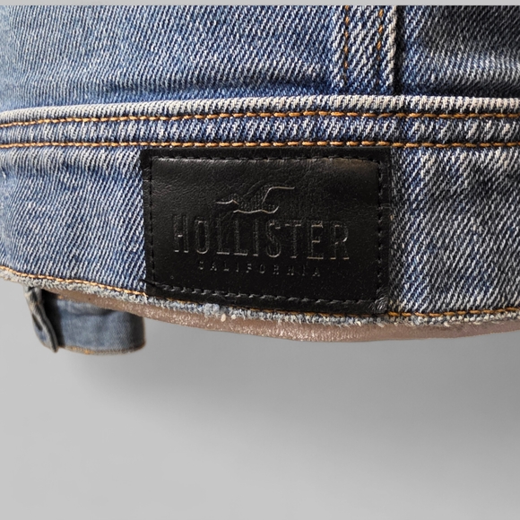 Hollister Light Blue Denim Jacket - Picture 8 of 9